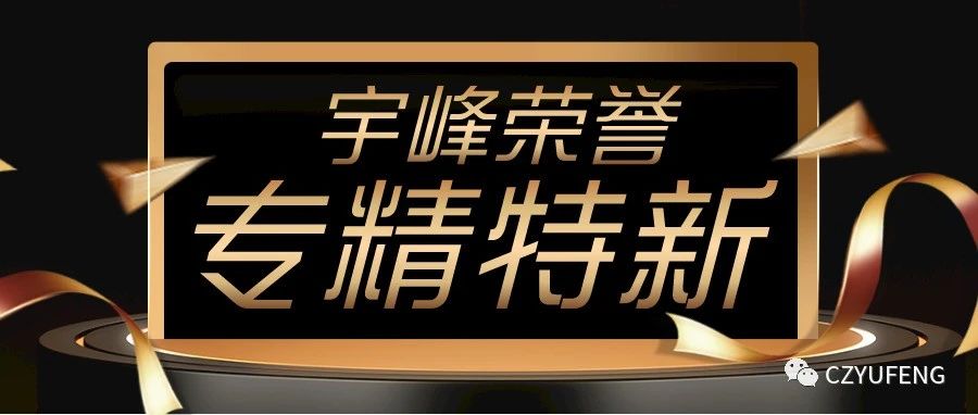 YUFENG 宇峰电池｜国家级专精特新“小巨人”！